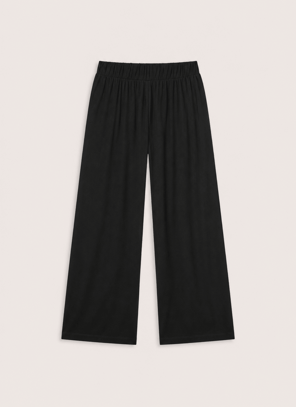 Palazzo Trousers - Caviar Black Baukjen