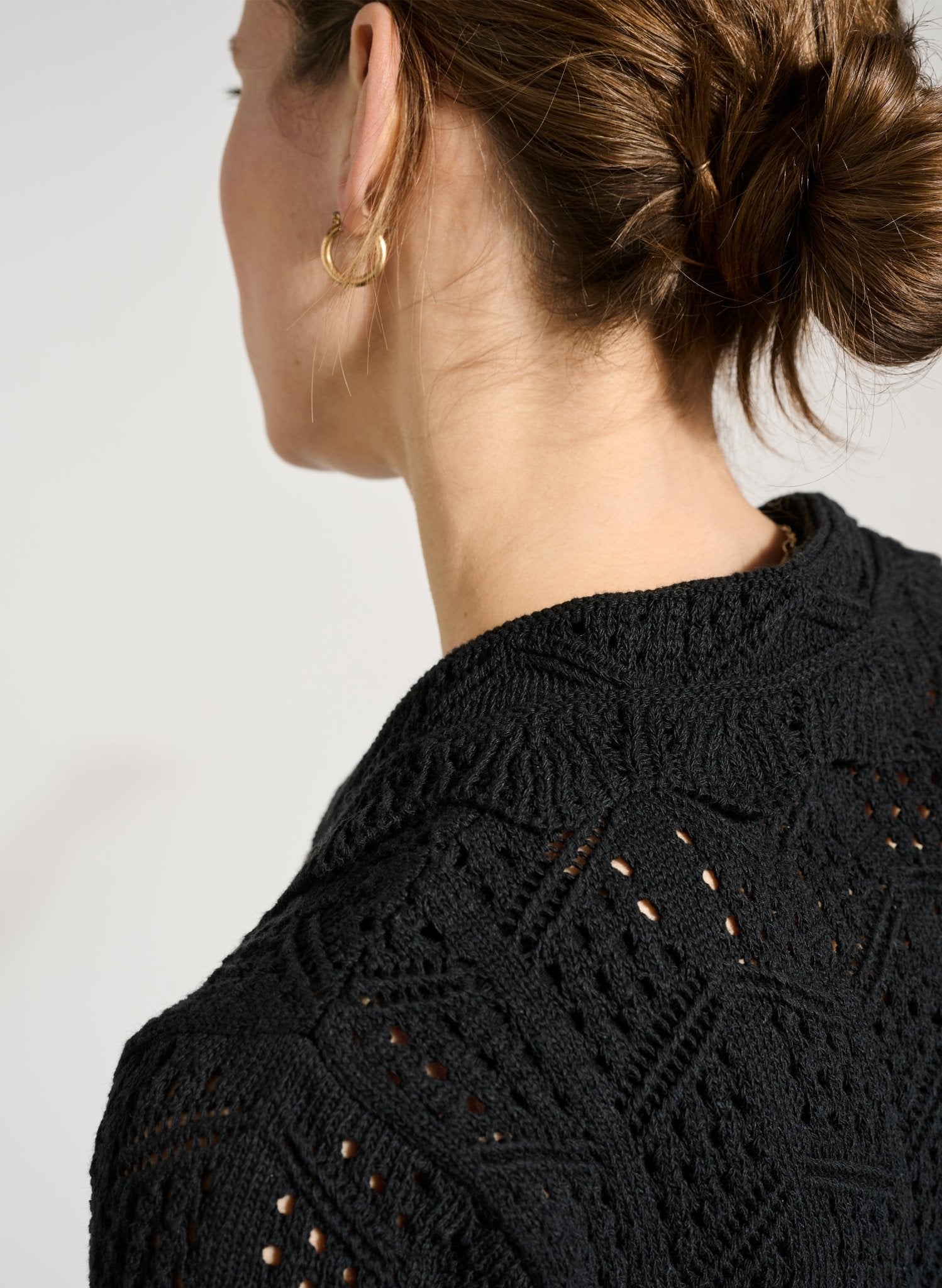 Pearl Ecotec Cardigan - Caviar Black Baukjen