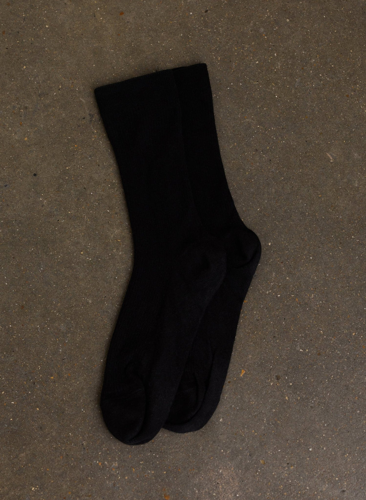 Poppy Organic Cotton Socks - Black Baukjen