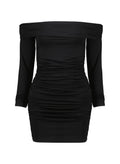 Pre - Loved Zandra Dress - Caviar Black Baukjen