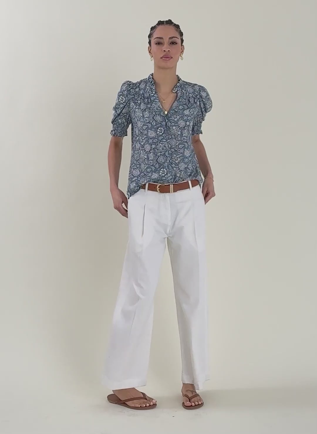Nolan Printed Blouse