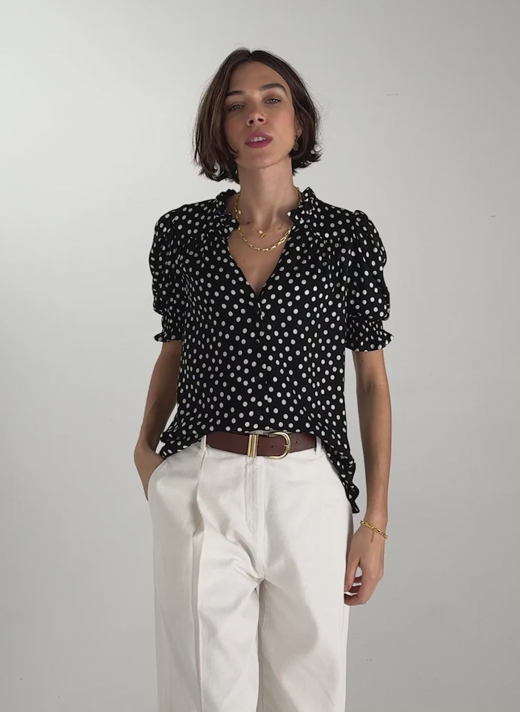 Nolan Printed Blouse