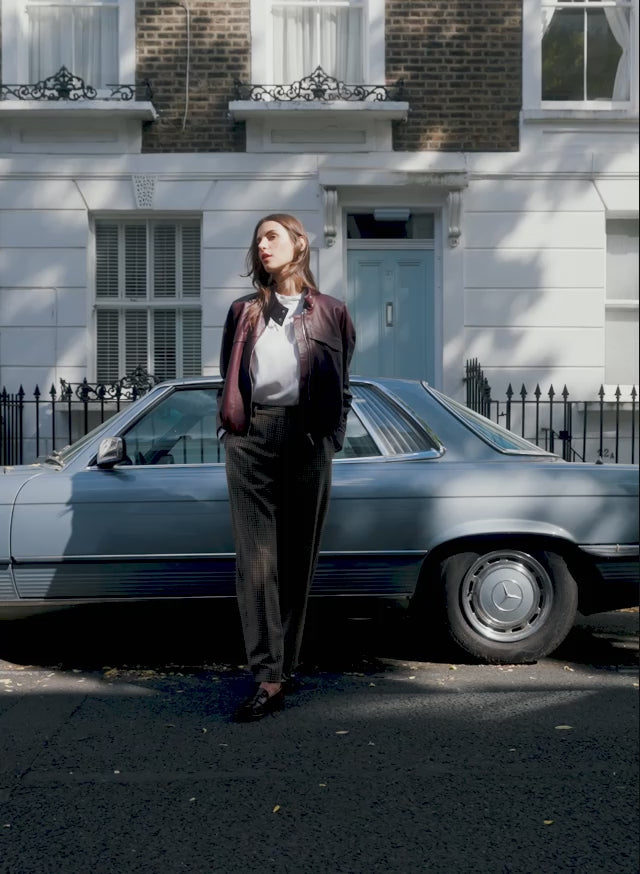 Alex Tailored Barrel Leg Trousers