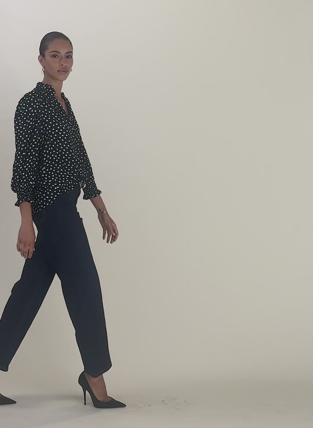 Cela Puff Sleeve Blouse