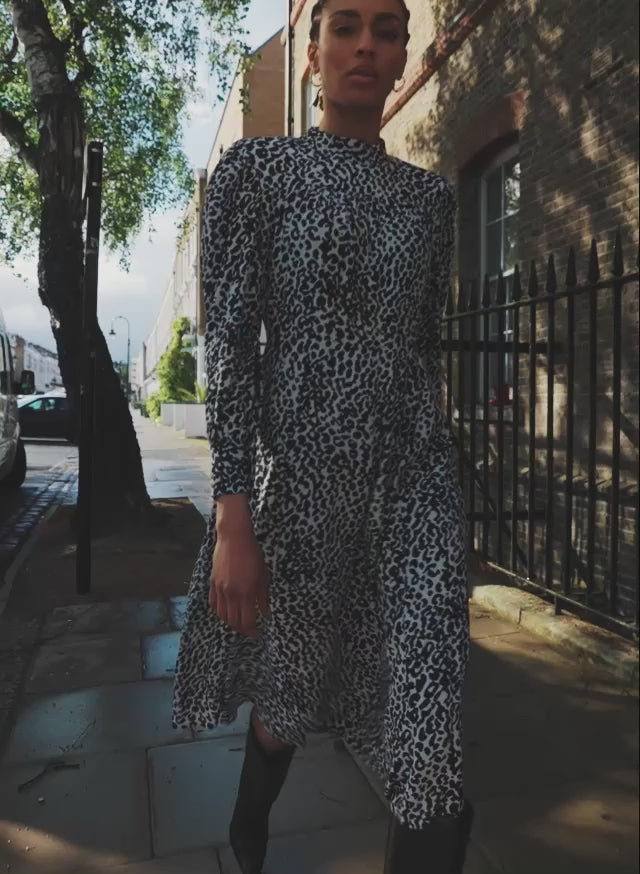 Essie Strong Shoulder Dress