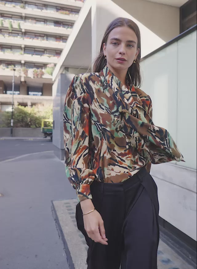 Tamara Printed Blouse