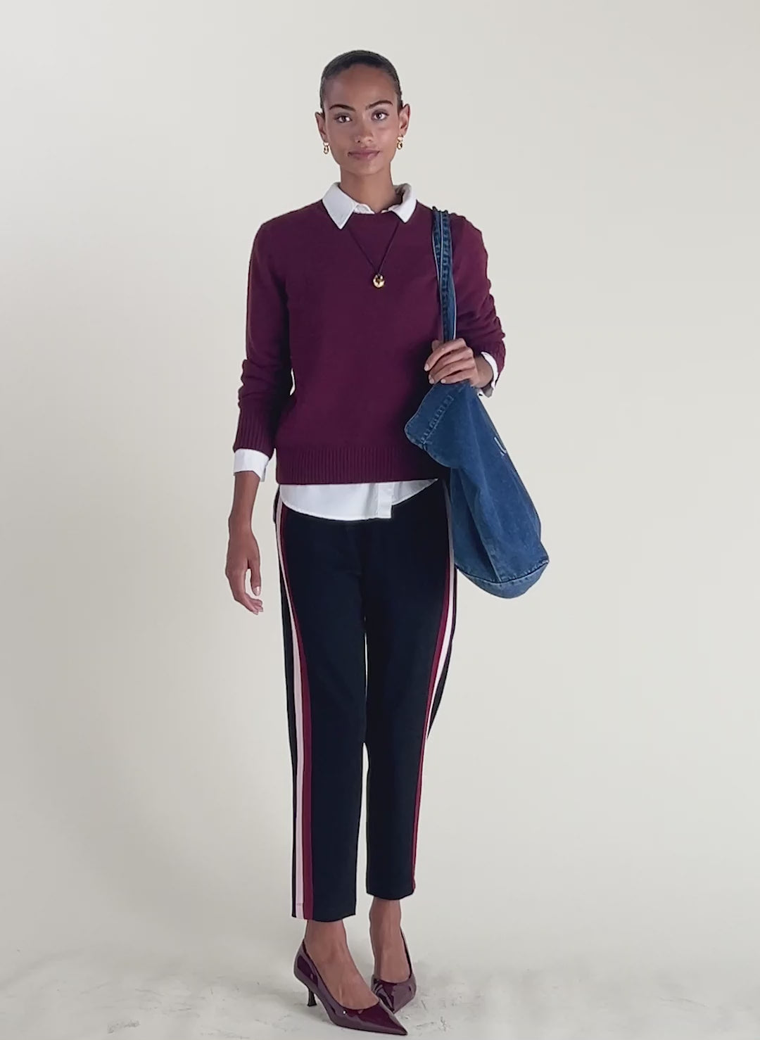 Jay Side Stripe Tapered Trousers