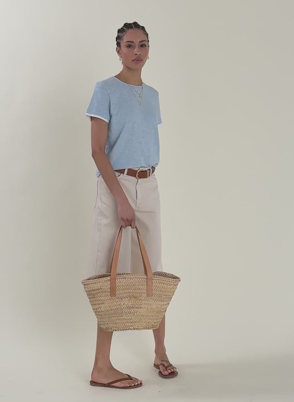 Lally Organic Cotton Layer Tee