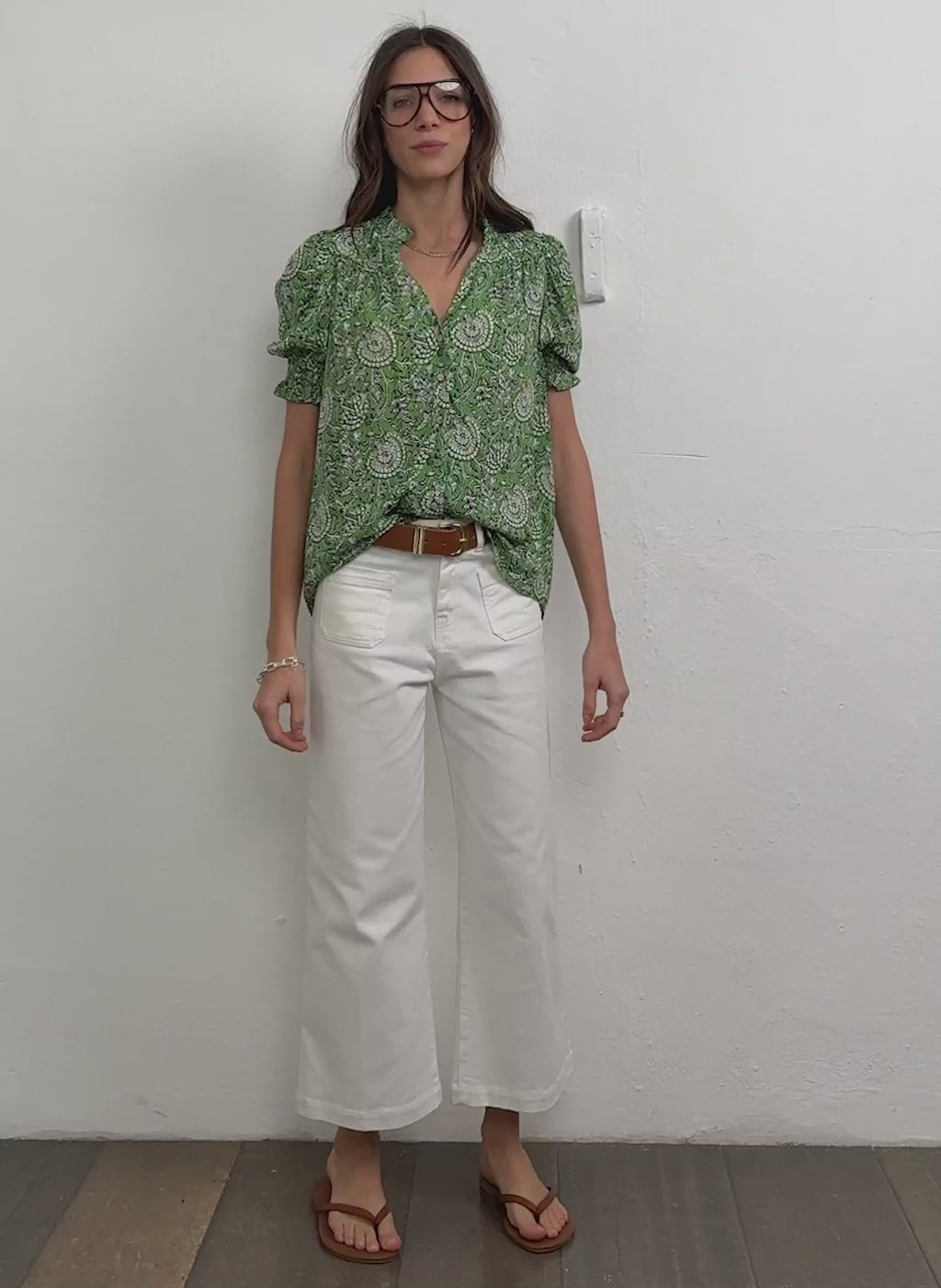 Nolan Printed Blouse