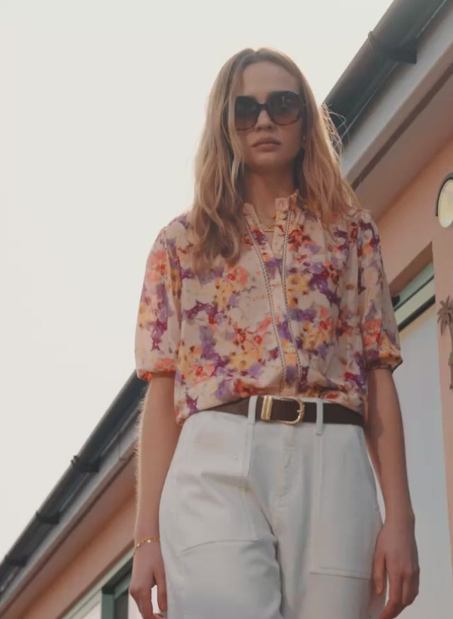 Celia Printed Blouse
