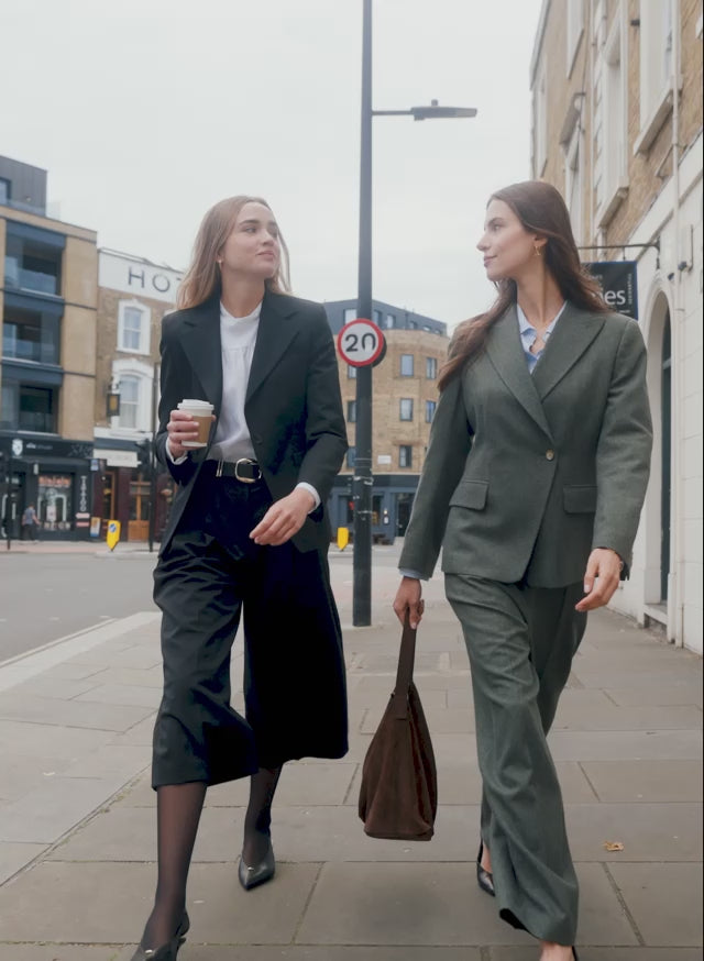 Alex Tailored Barrel Leg Trousers