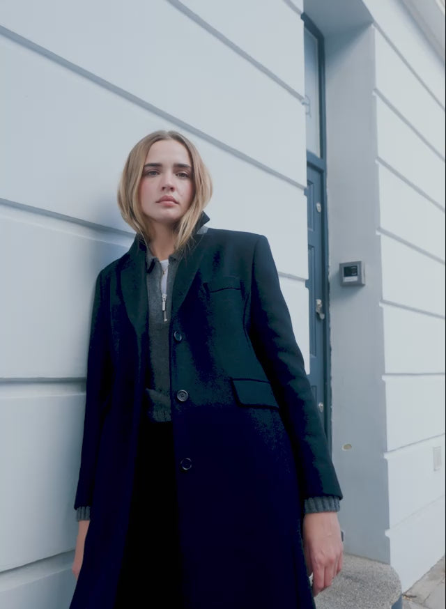 Hana Long Wool Coat