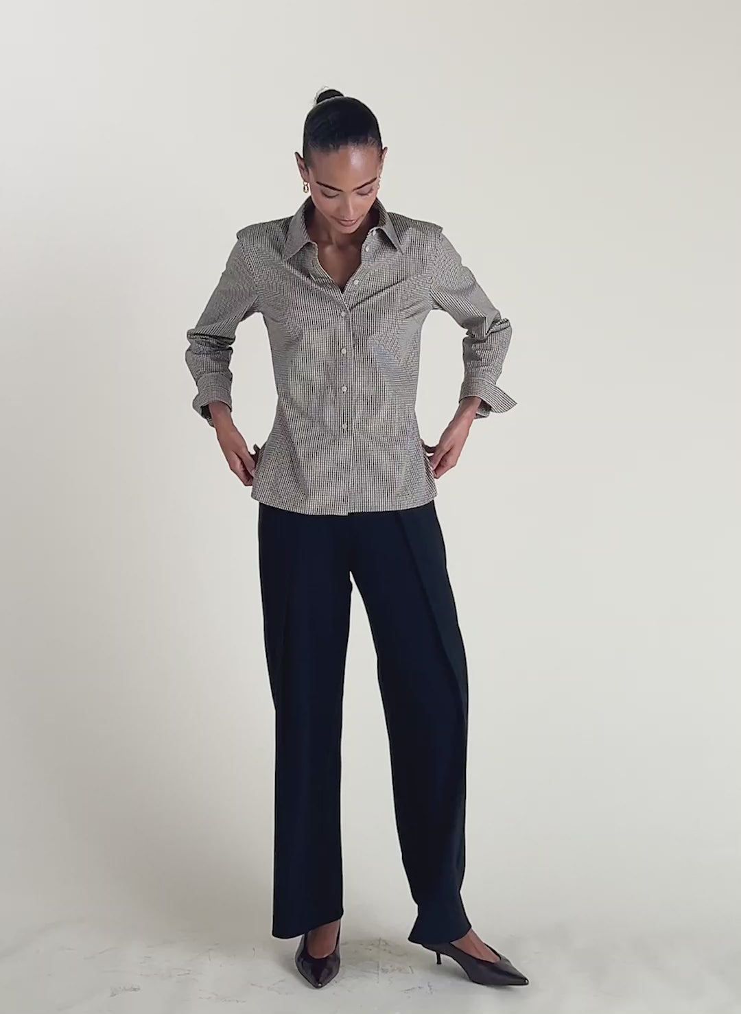 Elle Cinched Waist Shirt