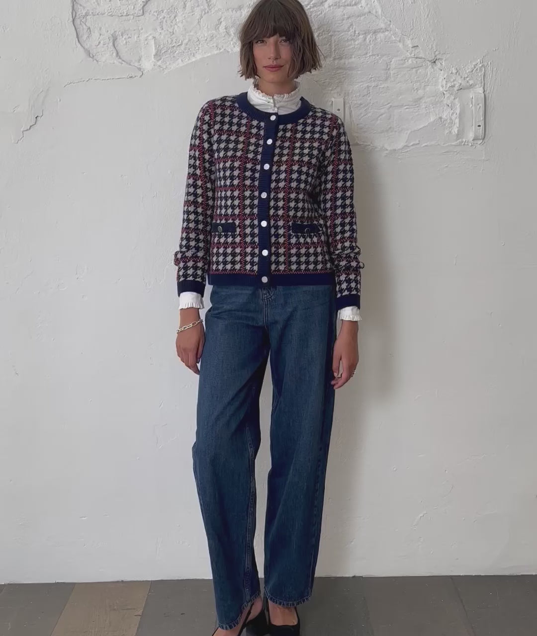 Prudence Recycled Wool Knitted Jacket