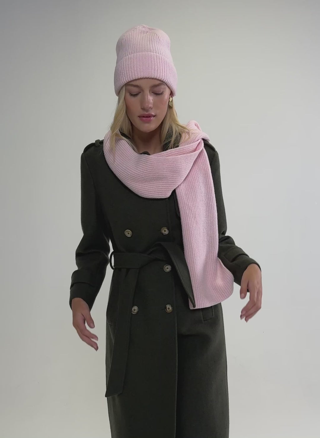 Laura Wool Blend Scarf