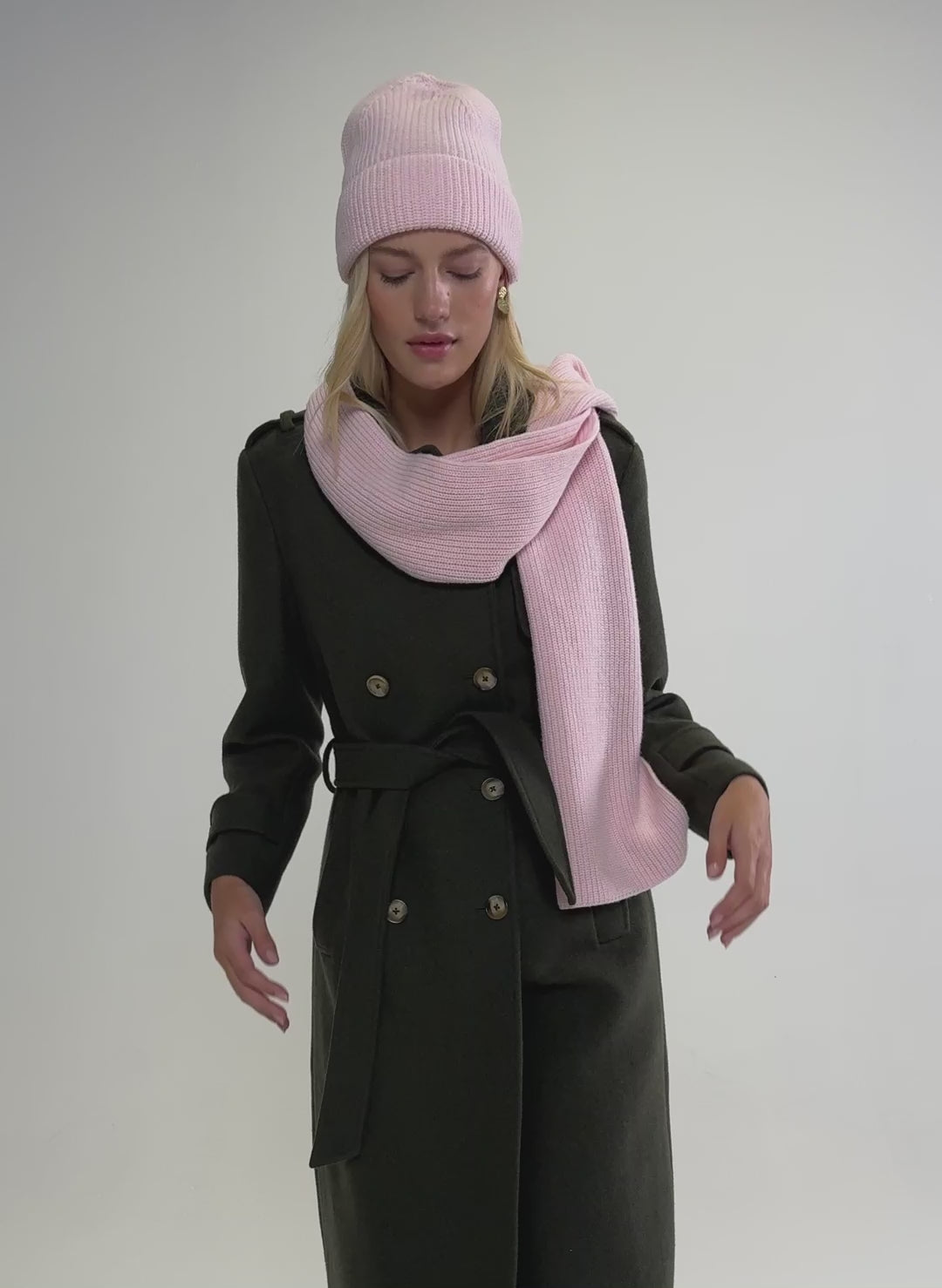 Laura Wool Blend Scarf