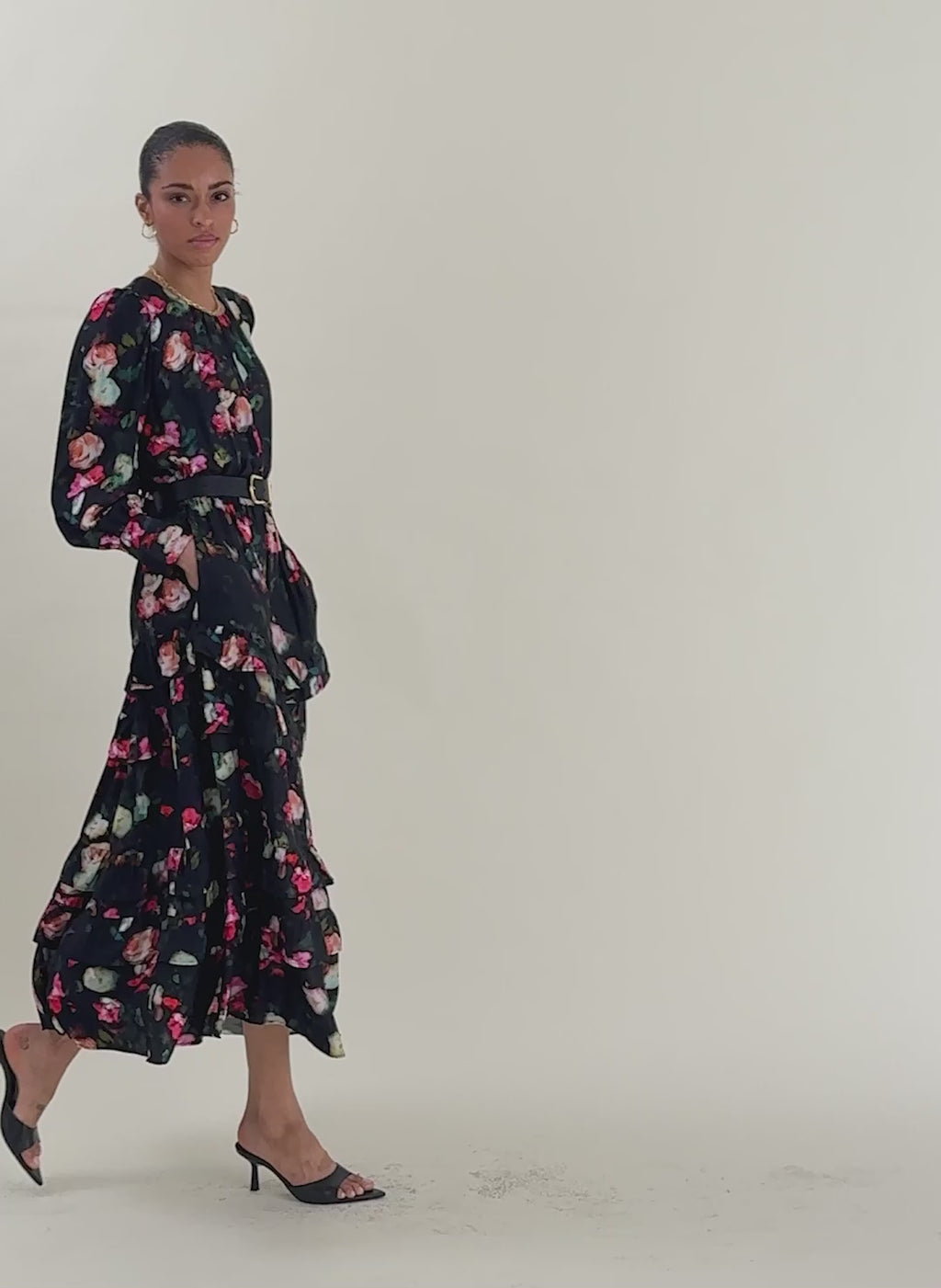 Natasha Printed Maxi Dress