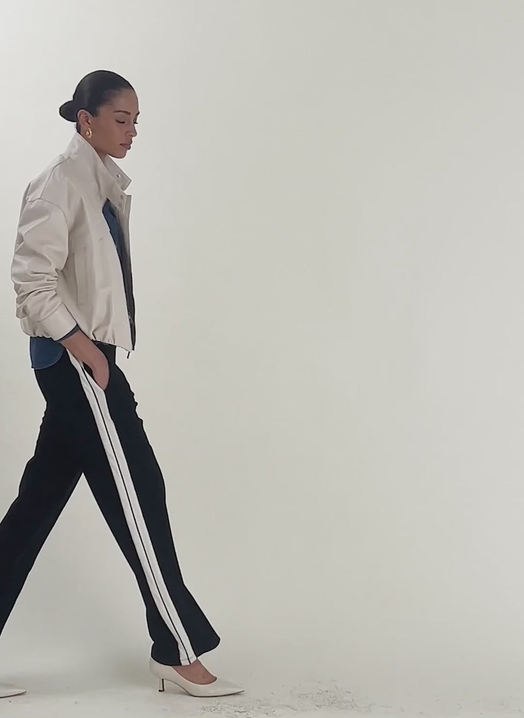 Petite Tippi 2.0 Side Stripe Trousers