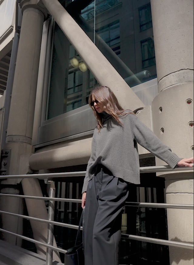 Bella Cashmere Turtleneck Jumper