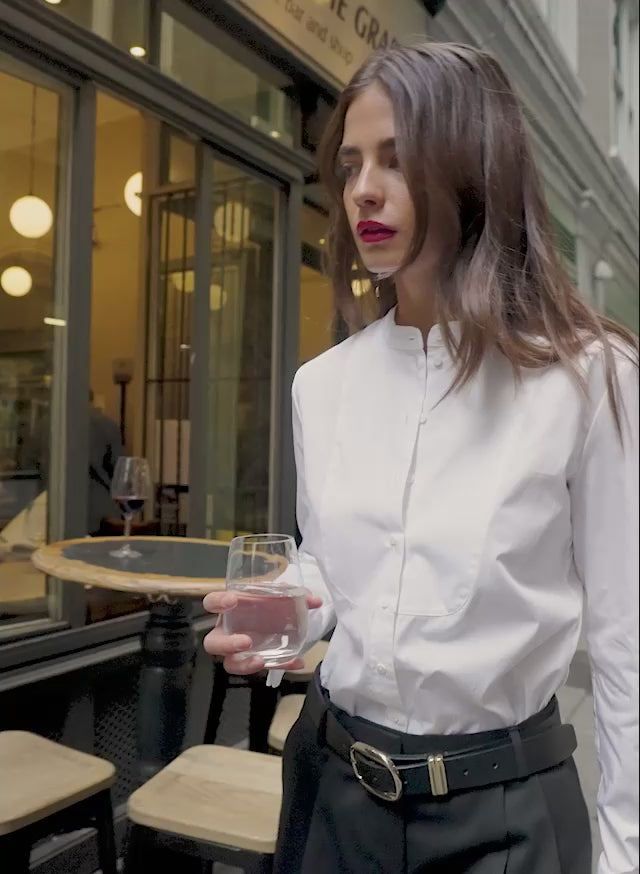 Erika Tuxedo Shirt