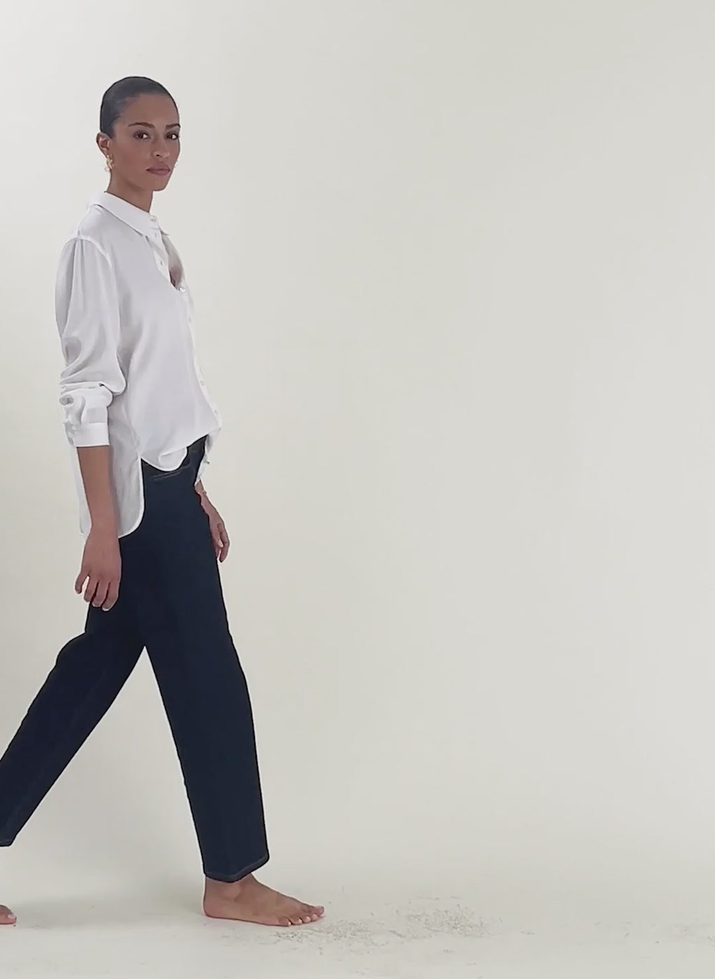 Kim Straight Leg Mid Rise Jeans