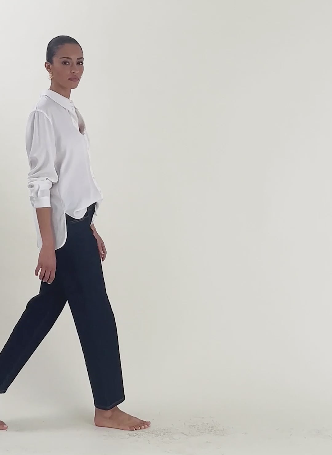 Kim Straight Leg Mid Rise Jeans
