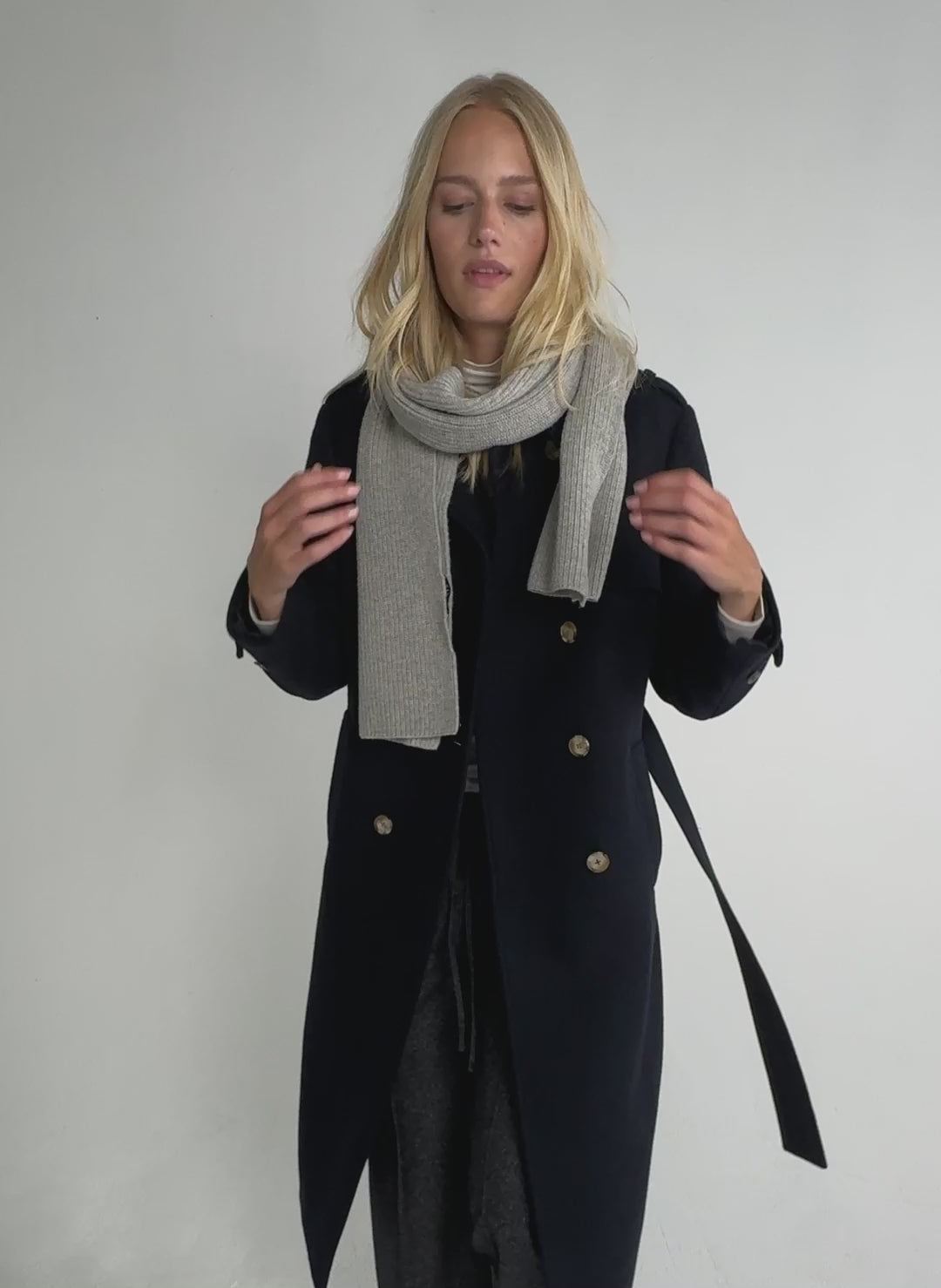 Alina Recycled Wool Scarf