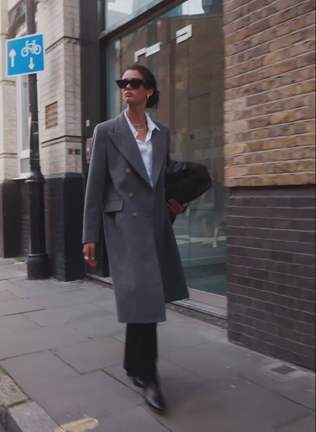 Kennedy Wool Blend Tailored Coat