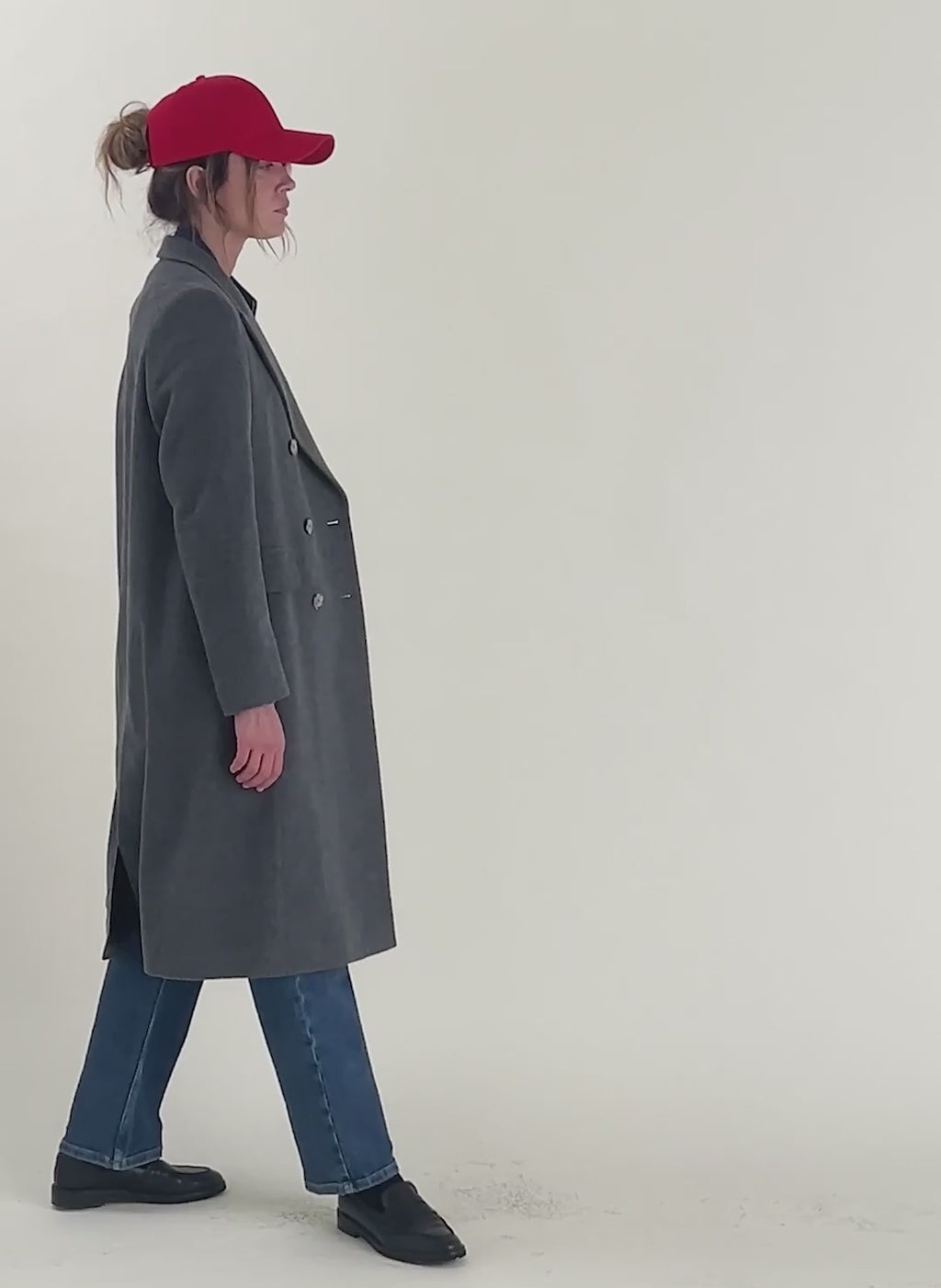 Kennedy Wool Blend Tailored Coat