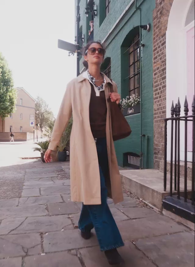 Hazel Organic Cotton Mac Coat