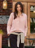 Riemke Organic Cotton Shirt - Dusty Pink Baukjen