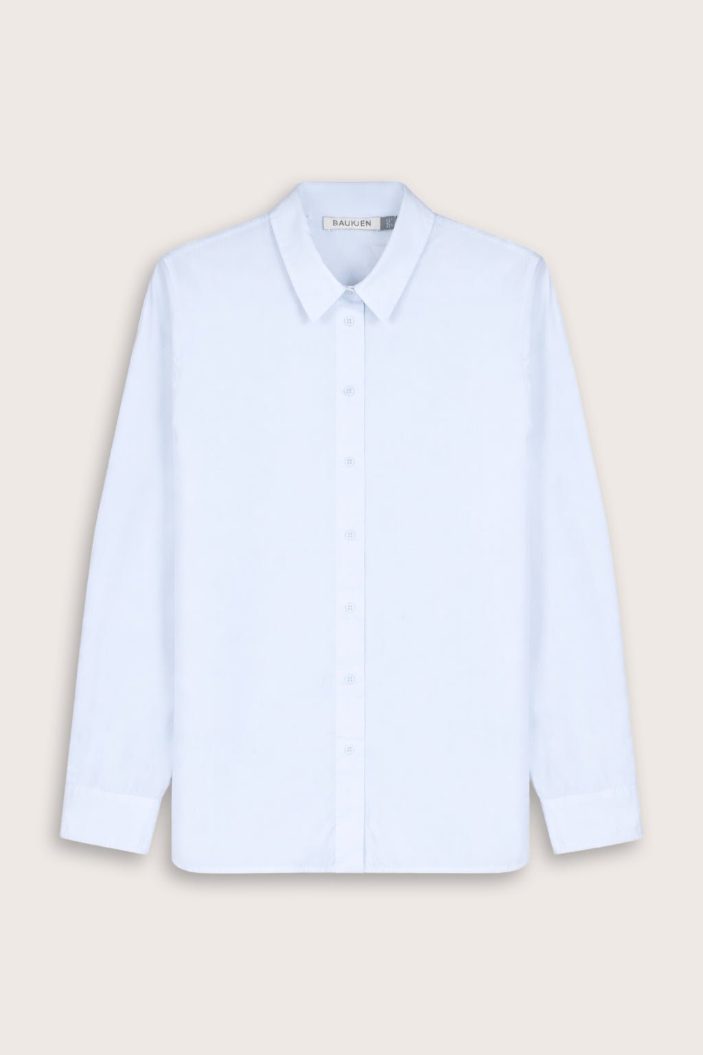 Riemke Organic Cotton Shirt - Ice Blue Baukjen