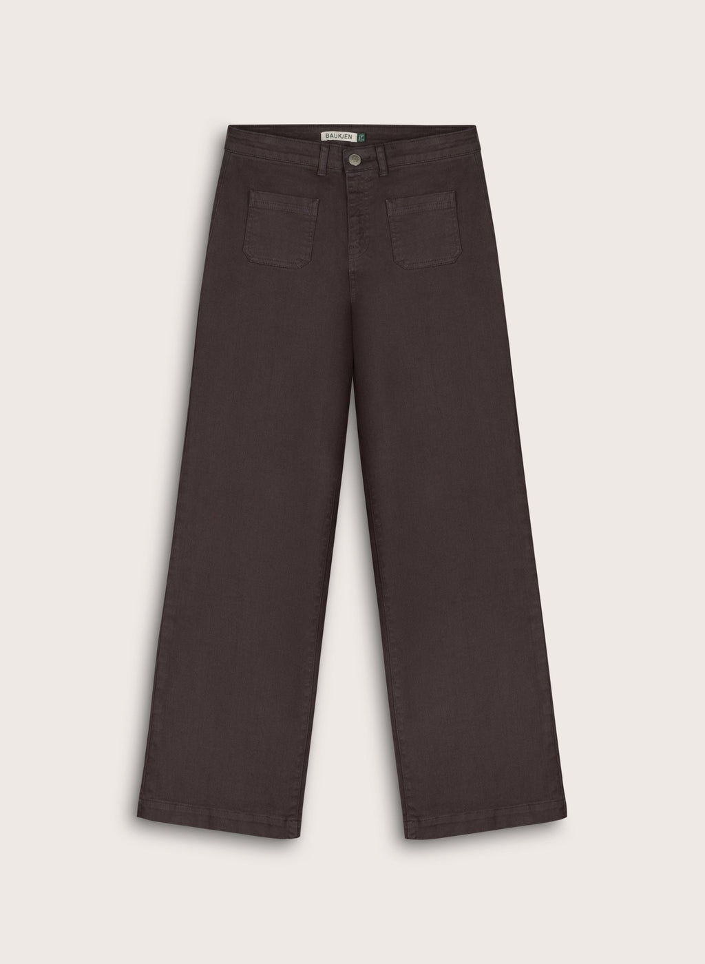 Robyn Organic Cotton Stretch Jeans - Dark Chocolate Baukjen