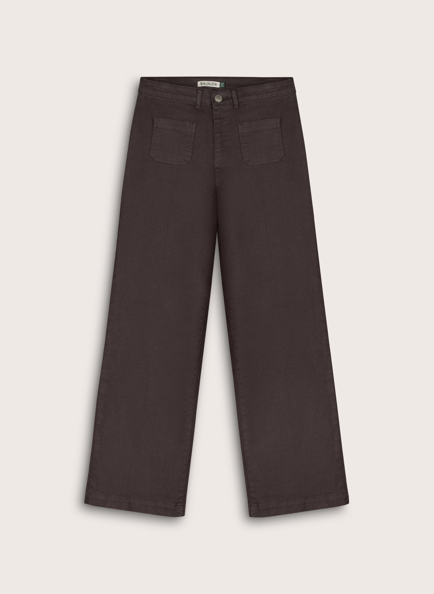 Robyn Organic Cotton Stretch Jeans - Dark Chocolate Baukjen