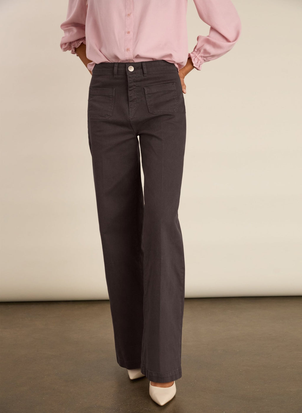 Robyn Organic Cotton Stretch Jeans - Dark Chocolate Baukjen