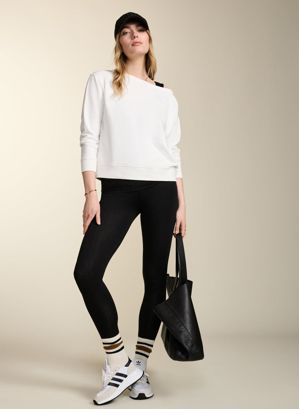 Sierra Organic Cotton & Kapok Sweatshirt - Soft White Baukjen