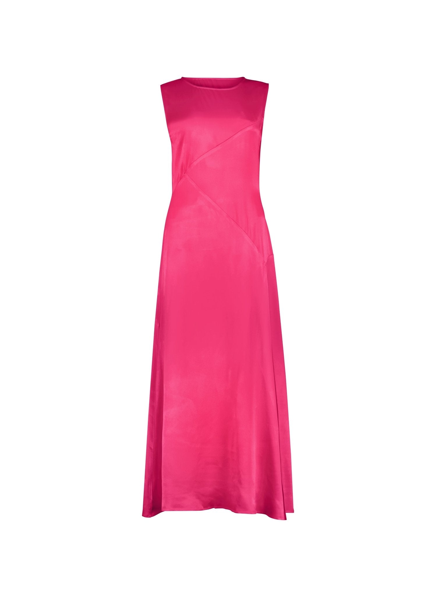 Soleil Ecojilin Dress - Hyper Pink Baukjen