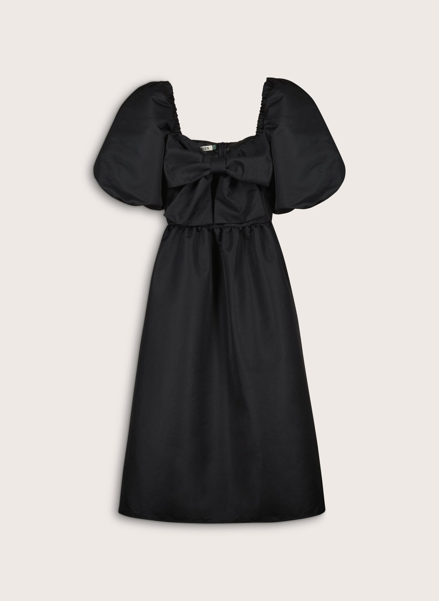 black dress next day delivery Theory Layered Jersey Midi-Dress main image 0