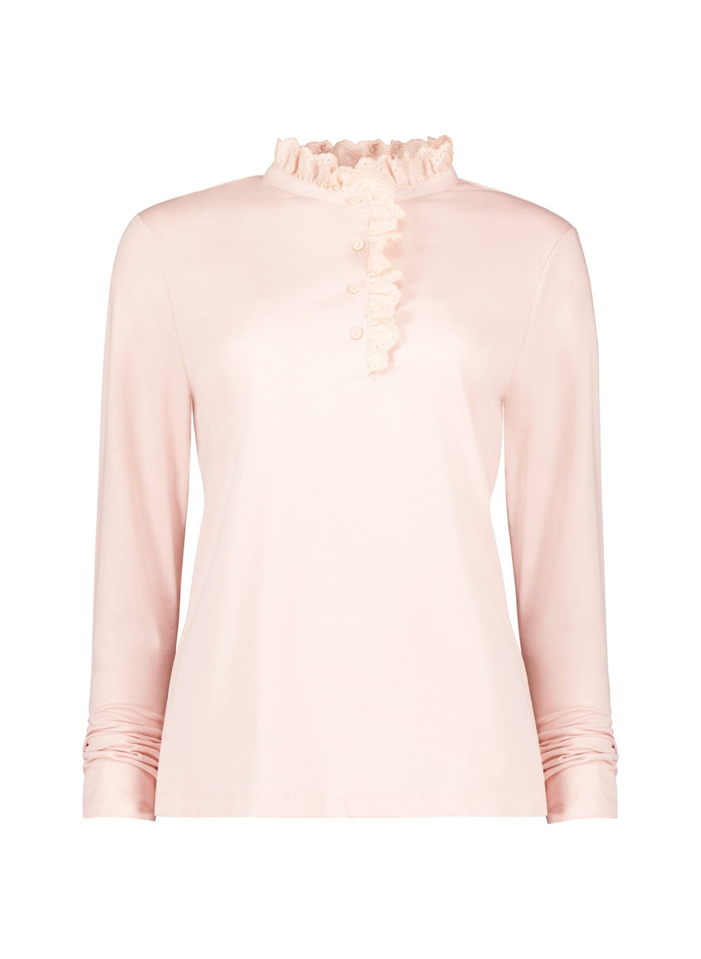 Tricia Organic Cotton Top - Powder Pink Baukjen