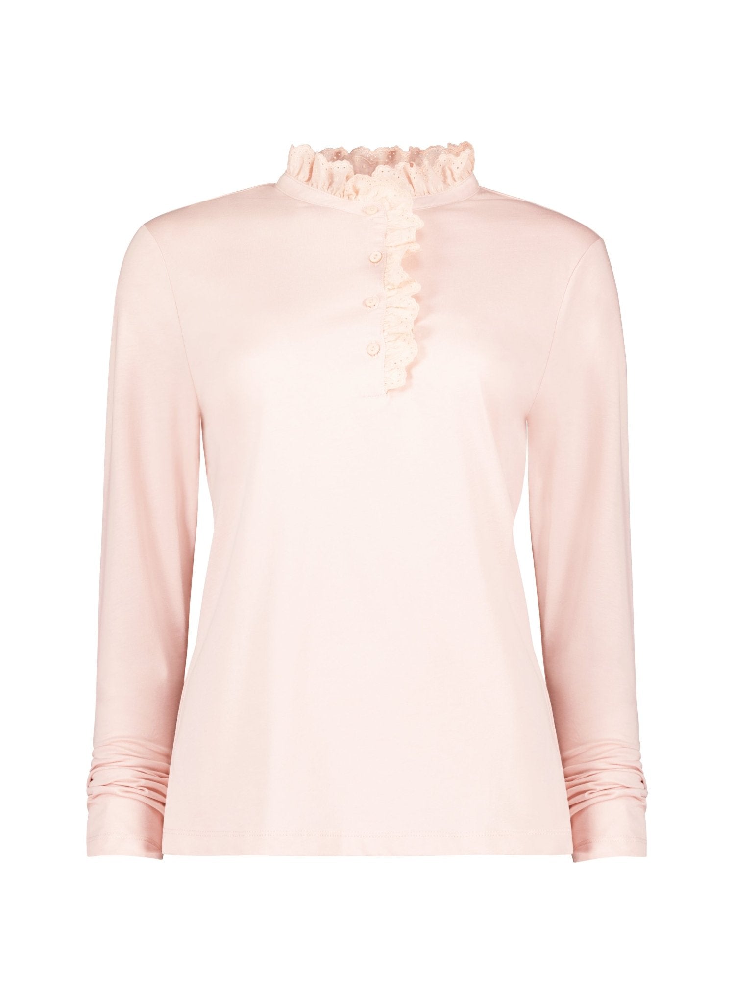 Tricia Organic Cotton Top - Powder Pink Baukjen