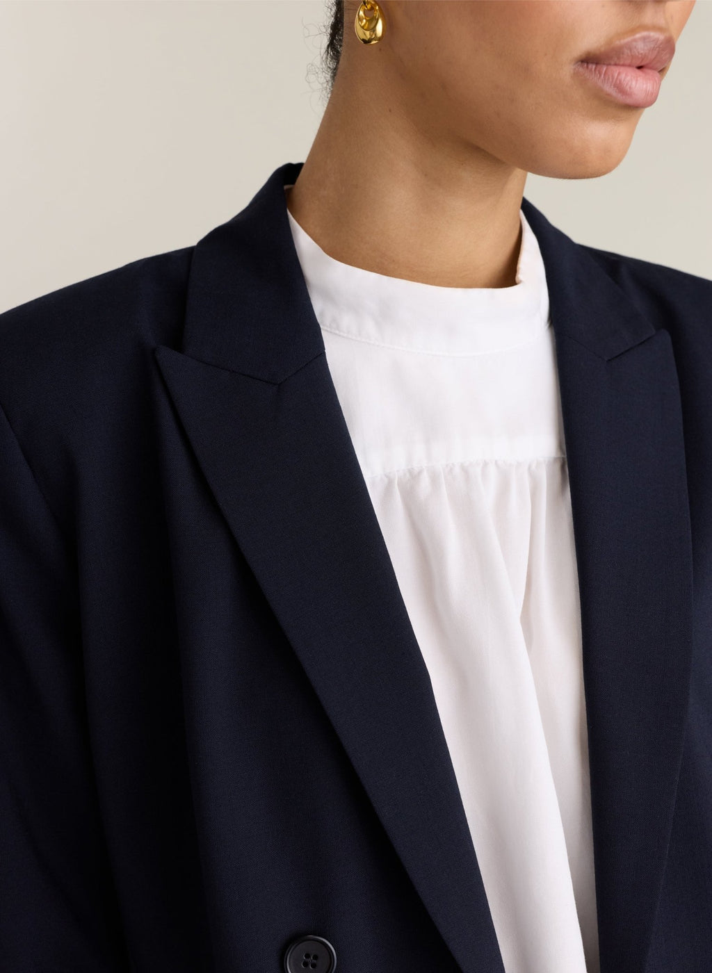 Vanity Blazer - Classic Navy Baukjen