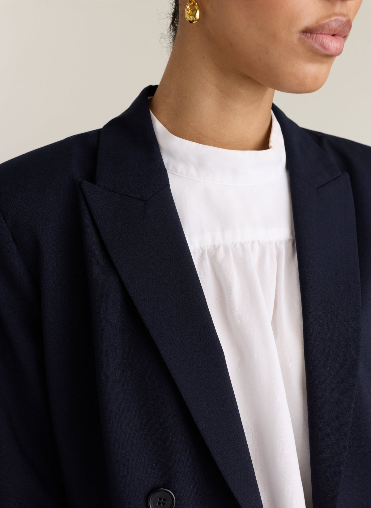 Vanity Blazer - Classic Navy Baukjen