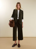 Zee Corduroy Culottes - Khaki Baukjen