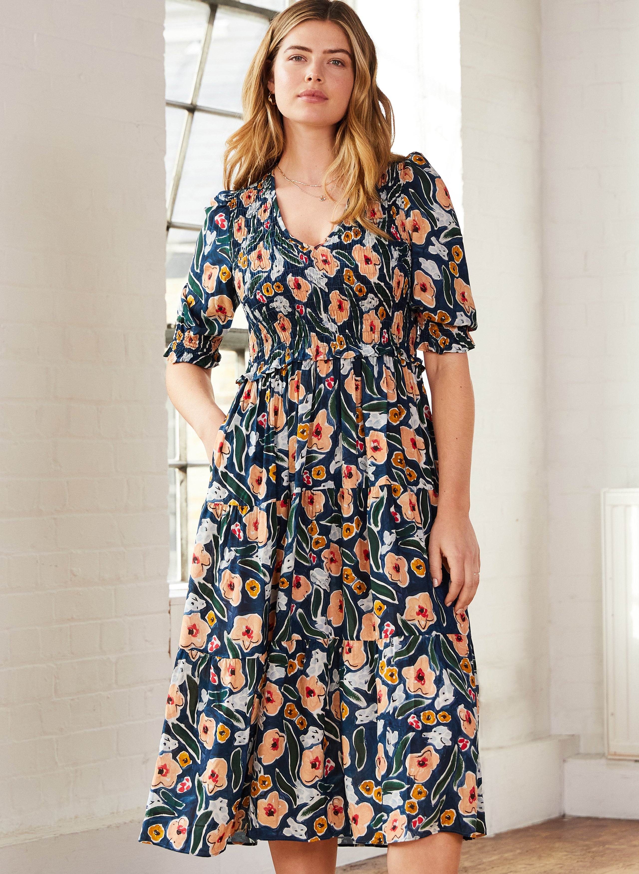 Florence Dress with LENZING™ ECOVERO™ – Baukjen