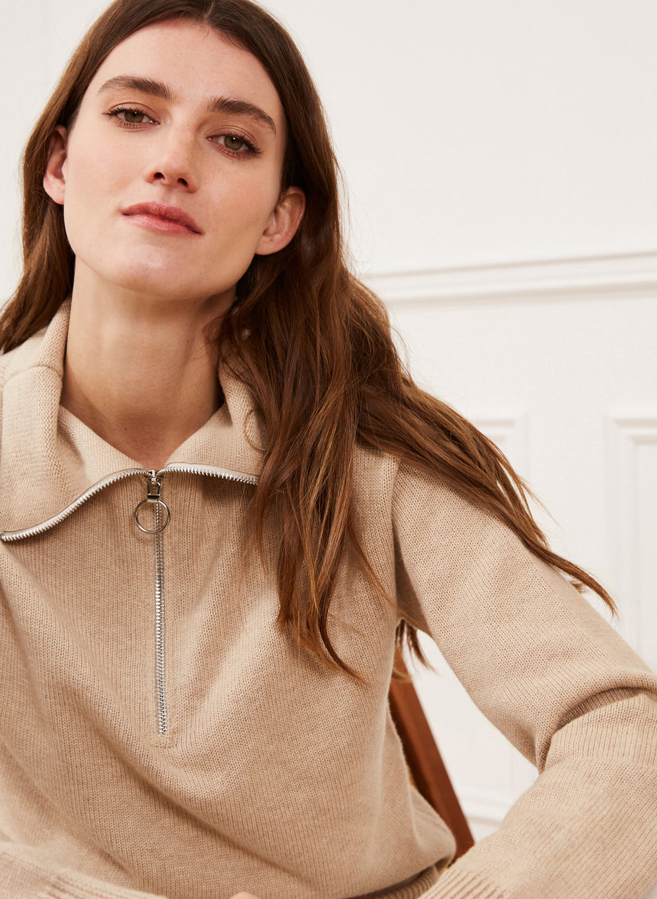 Livia Wool & Organic Cotton Jumper Baukjen
