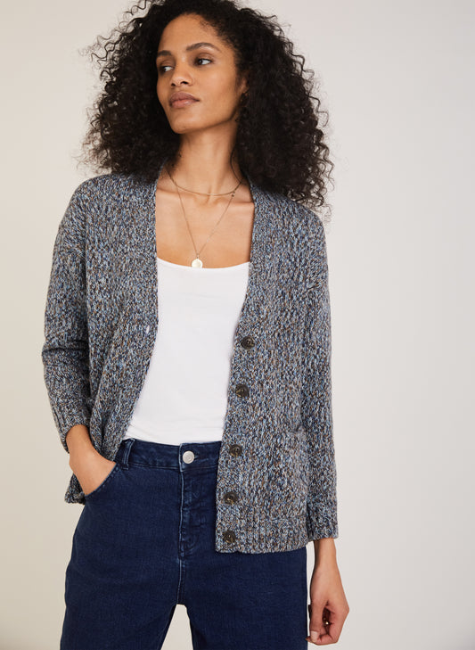 Anessa Recycled Wool Blend Cardigan