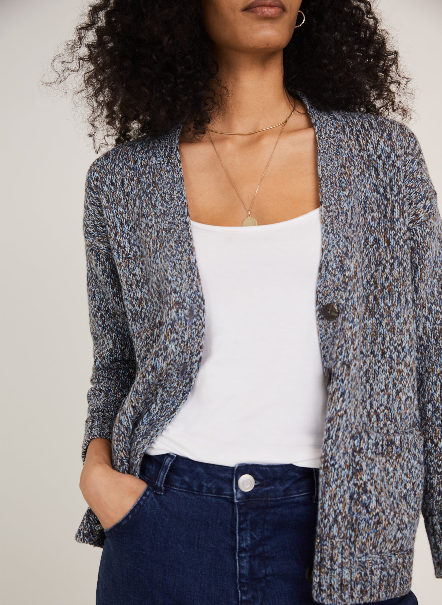 Anessa Recycled Wool Blend Cardigan to Rent
