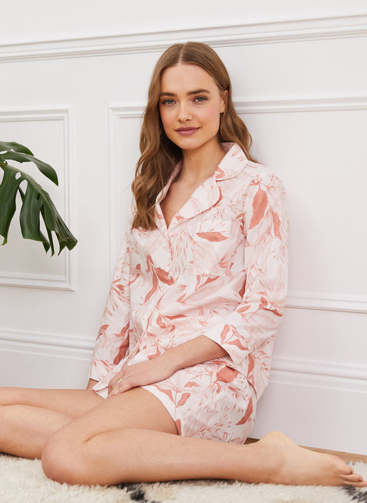 Rose Organic Short Pyjamas