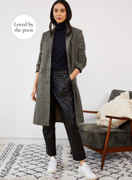 Indra Recycled Wool Blend Coat