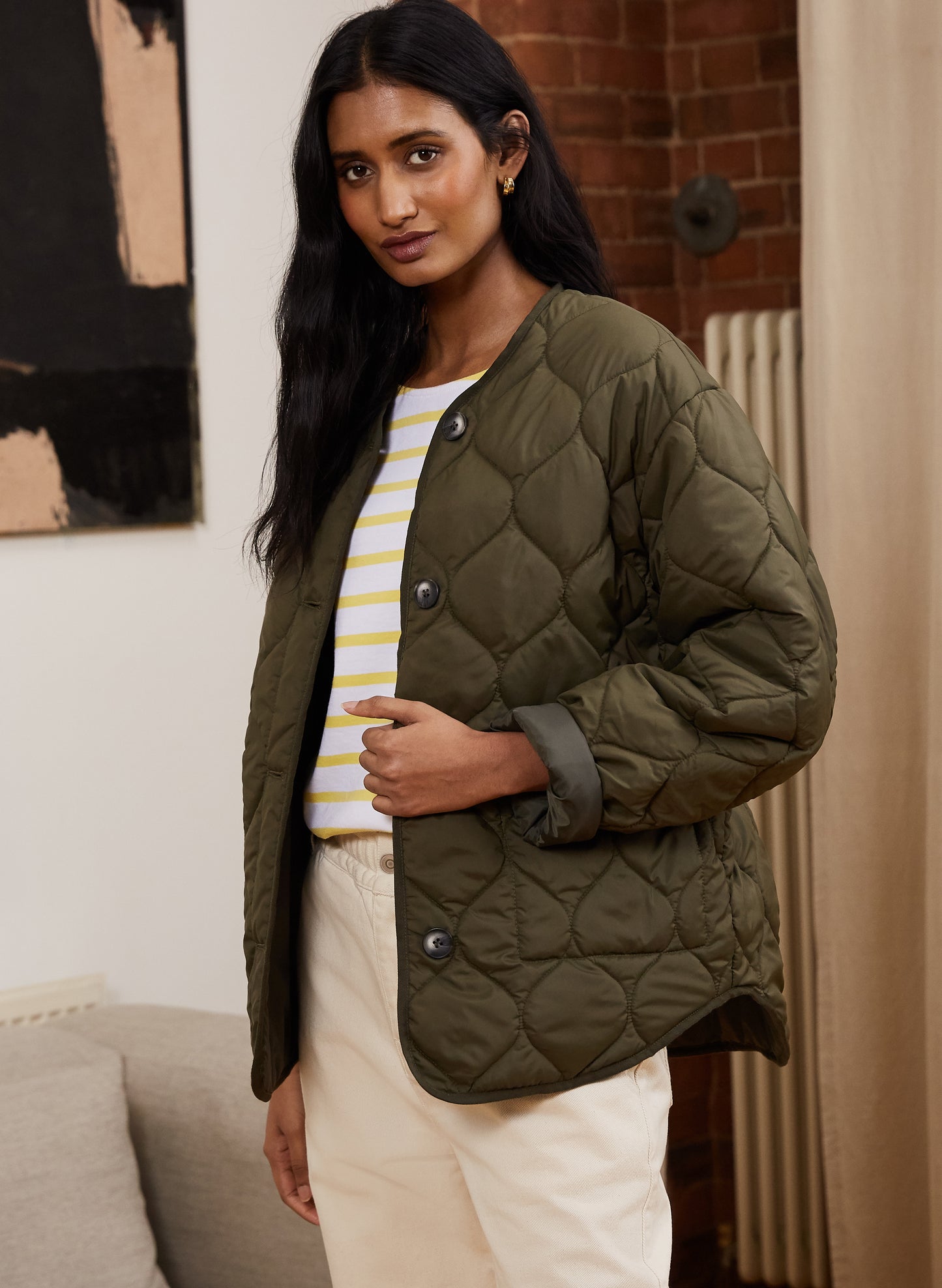Maybury Recycled Quilted Coat